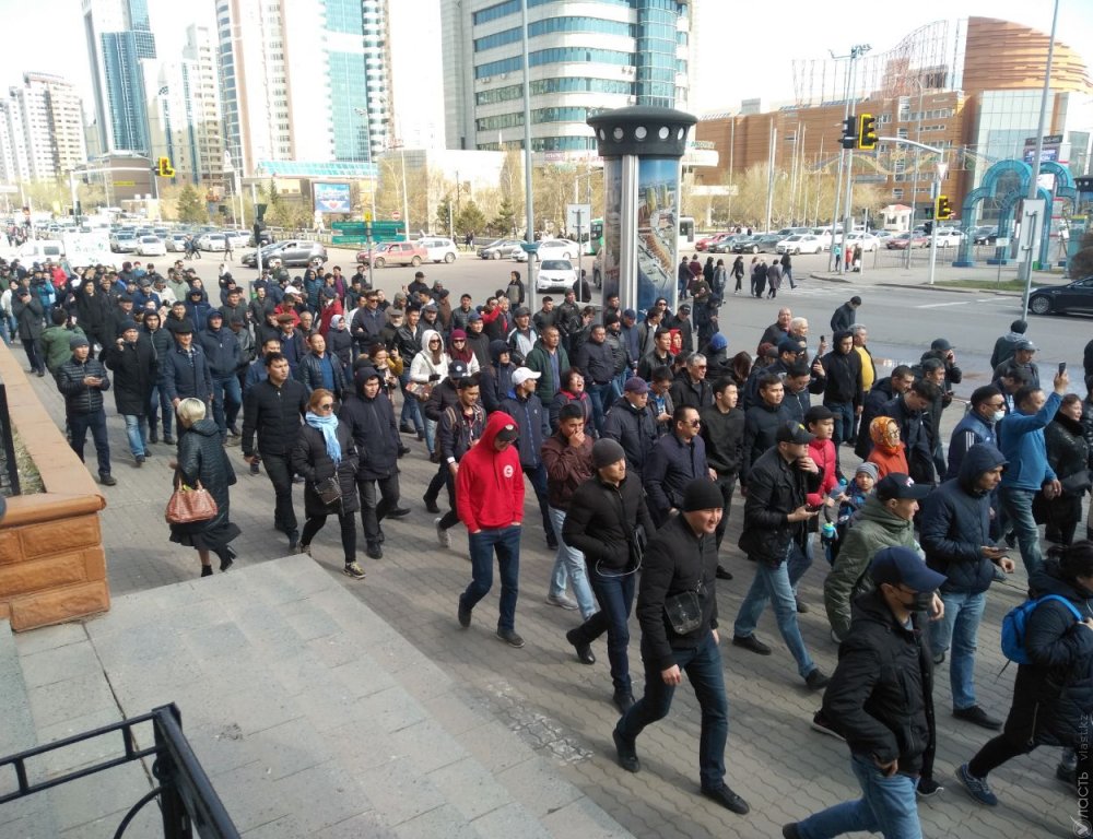 Столичная полиция разрешила гражданам провести мирное шествие