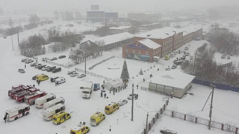 Число жертв взрыва в шахте в Кемеровской области РФ выросло до 52