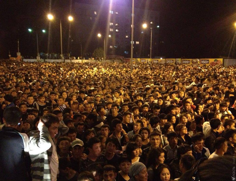На концерт пришло 2 тыс человек, по факту беспорядков в Алматы возбуждено уголовное дело - ДВД