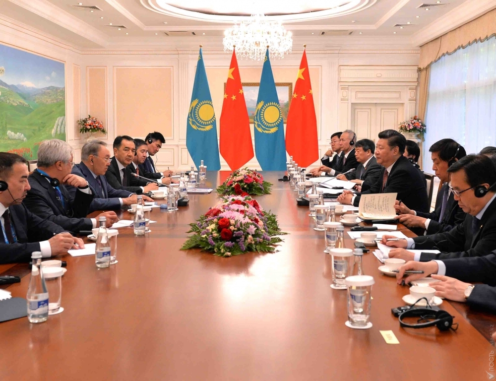 Назарбаев встретился с Си Цзиньпинем