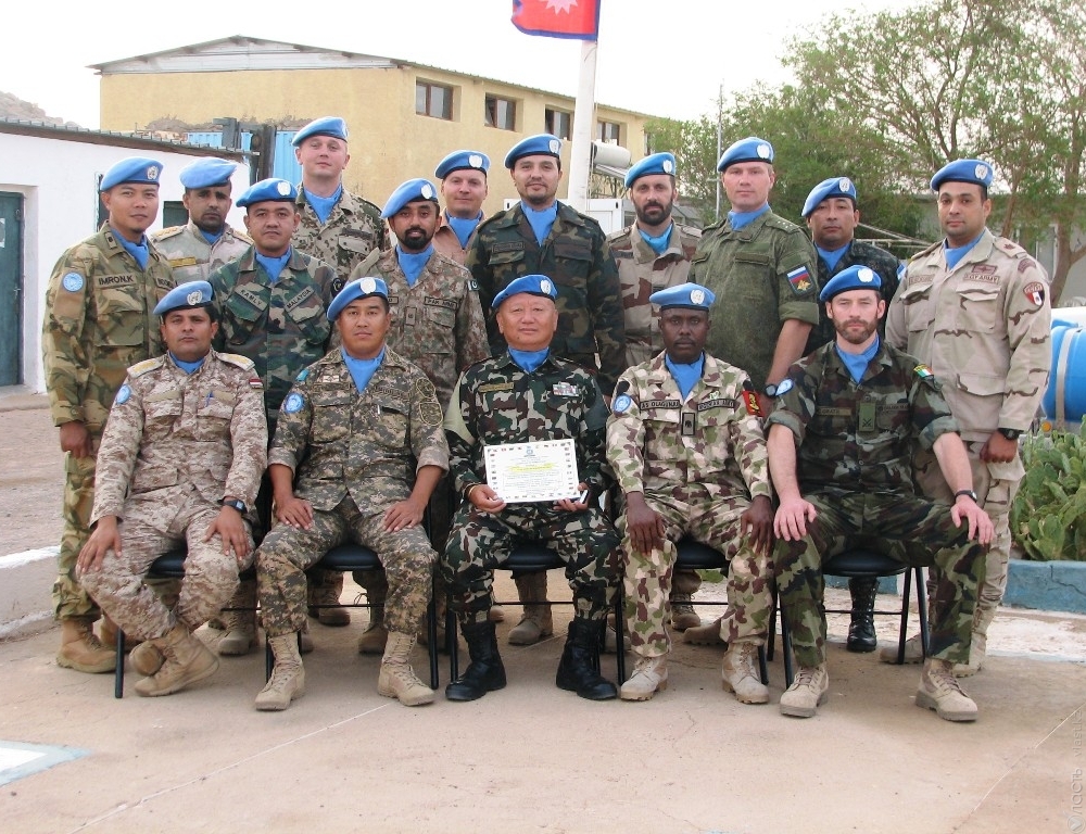 Казахстанский военный стал командиром базы военных наблюдателей ООН в Западной Сахаре