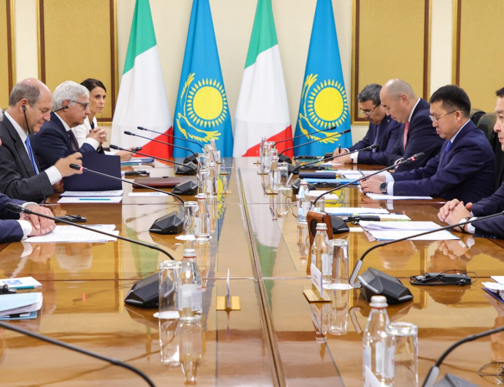 Италия намерена увеличить торговое присутствие в Казахстане