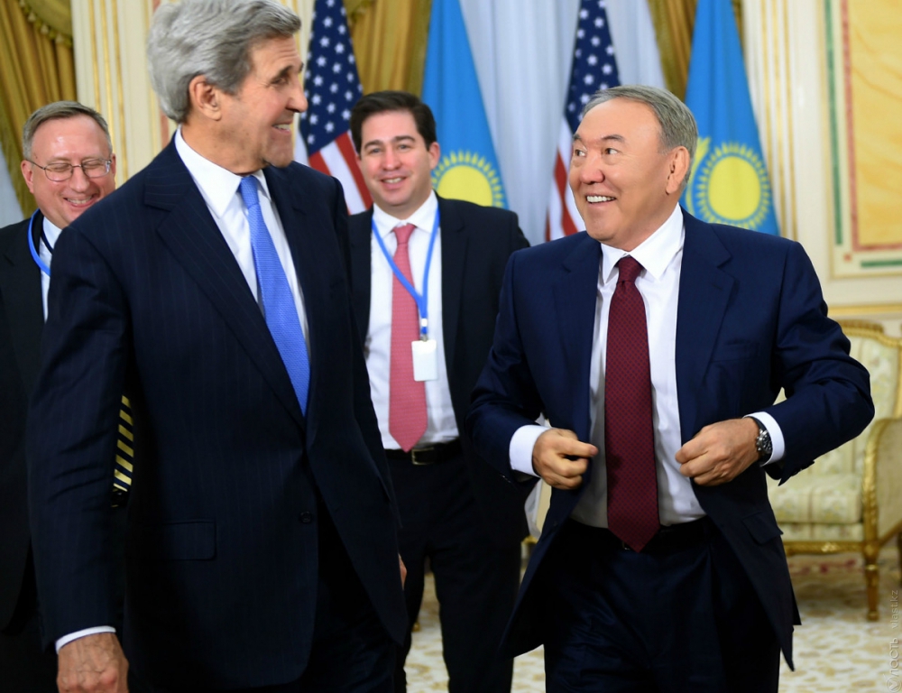 Назарбаев выразил благодарность США за поддержку суверенитета и развития экономики Казахстана