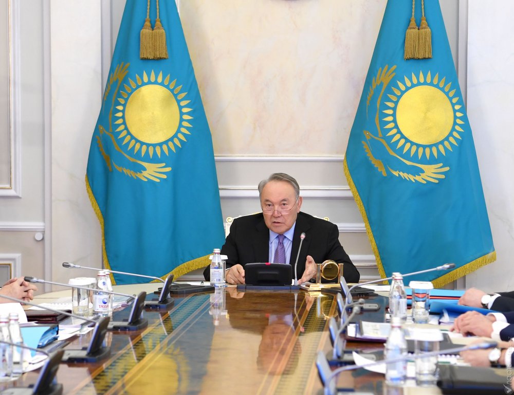 Назарбаев провел заседание Совбеза по ситуации в Кордайском районе