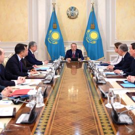 Назарбаев указал на необходимость контролировать экологическую обстановку в регионах 