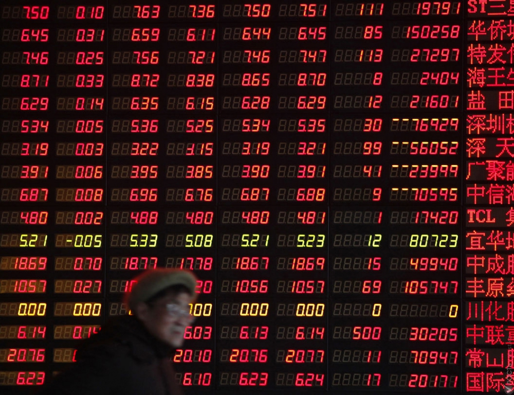 Индекс Шанхайской фондовой биржи растет 