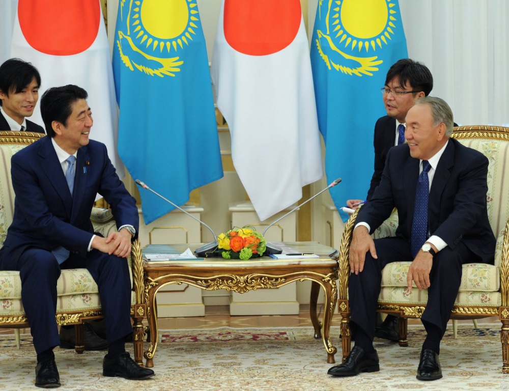 Нурсултан Назарбаев выразил надежду на развитие отношений между Японией и Казахстаном